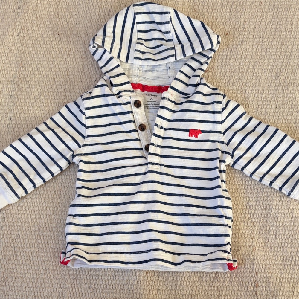 5/$10 Striped Kids Hoodie